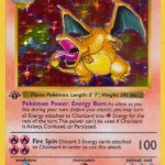 Charizard - Base Set Shadowless 1st Edition LP